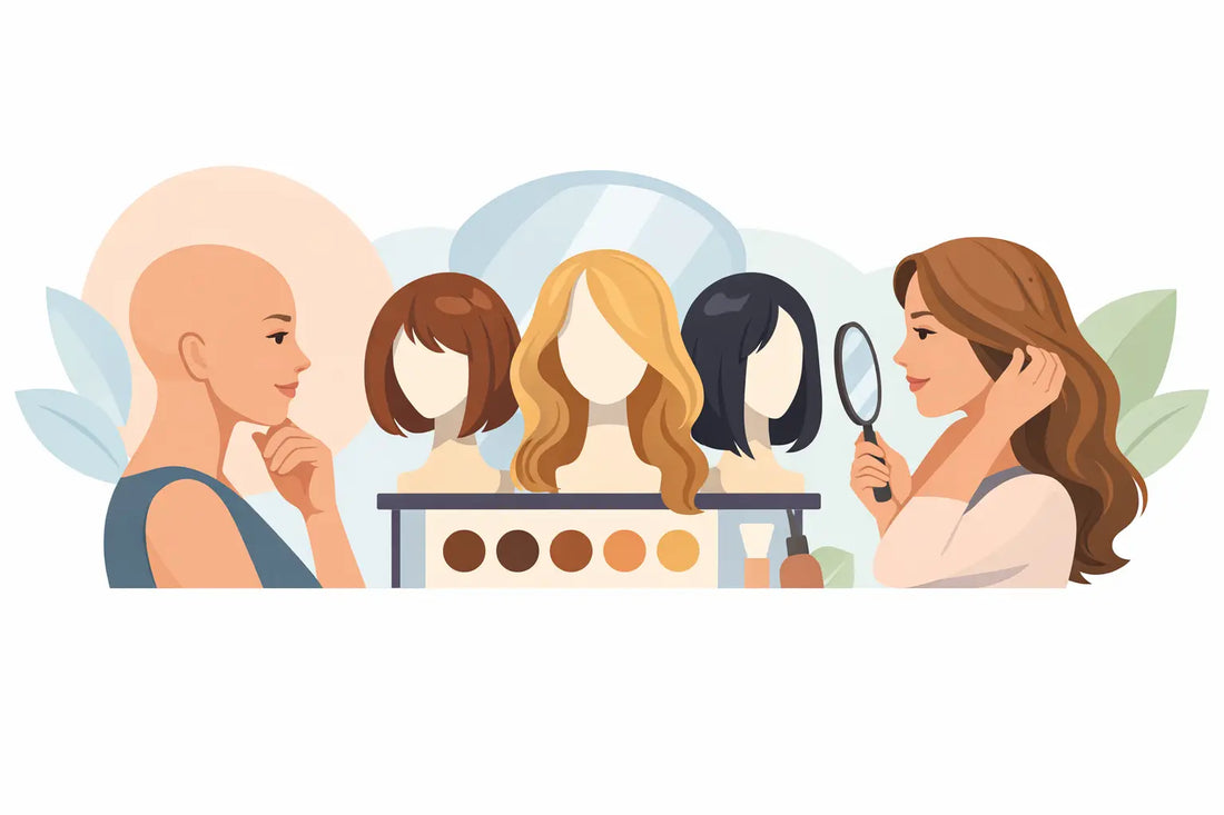 Pelucas para pérdida de cabello: cómo elegir