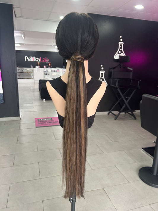 Ponytails Highlights Oscuros