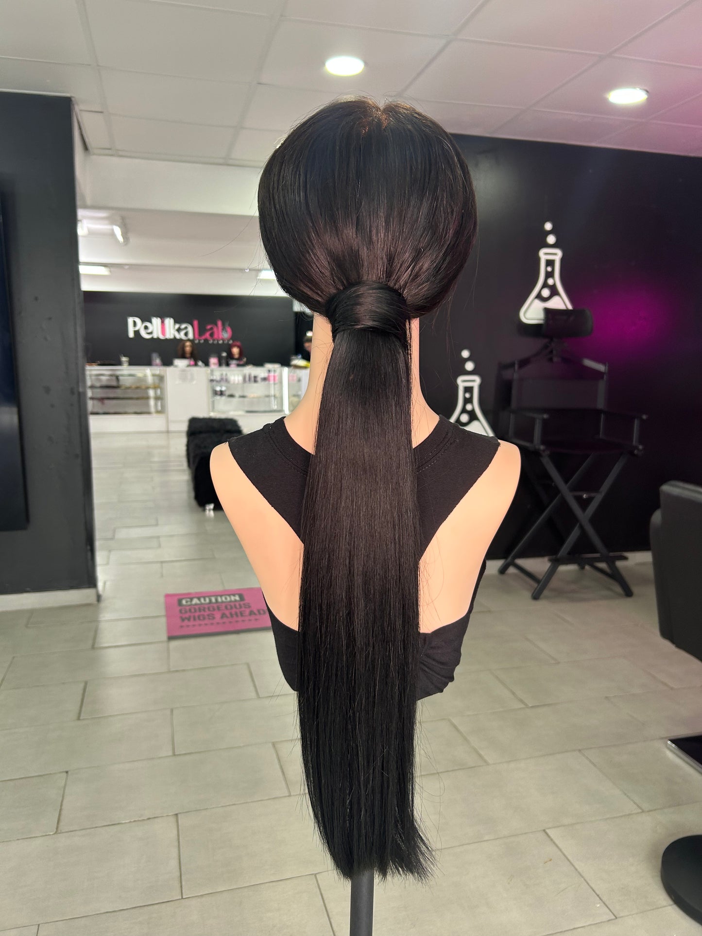 Ponytails Negro Natural
