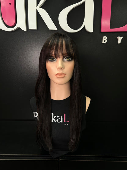 Long Silk Wig